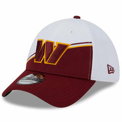 Washington Commanders New Era 2023 Sideline 39THIRTY Flex Hat - White/Burgundy Hats