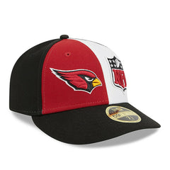 Arizona Cardinals New Era 2023 Sideline Low Profile 59FIFTY Fitted Hat - Cardinal/Black Hats