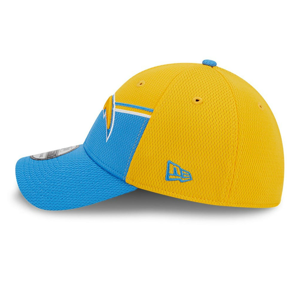 Los Angeles Chargers New Era 2023 Sideline 39THIRTY Flex Hat - Gold/Powder Blue Hats