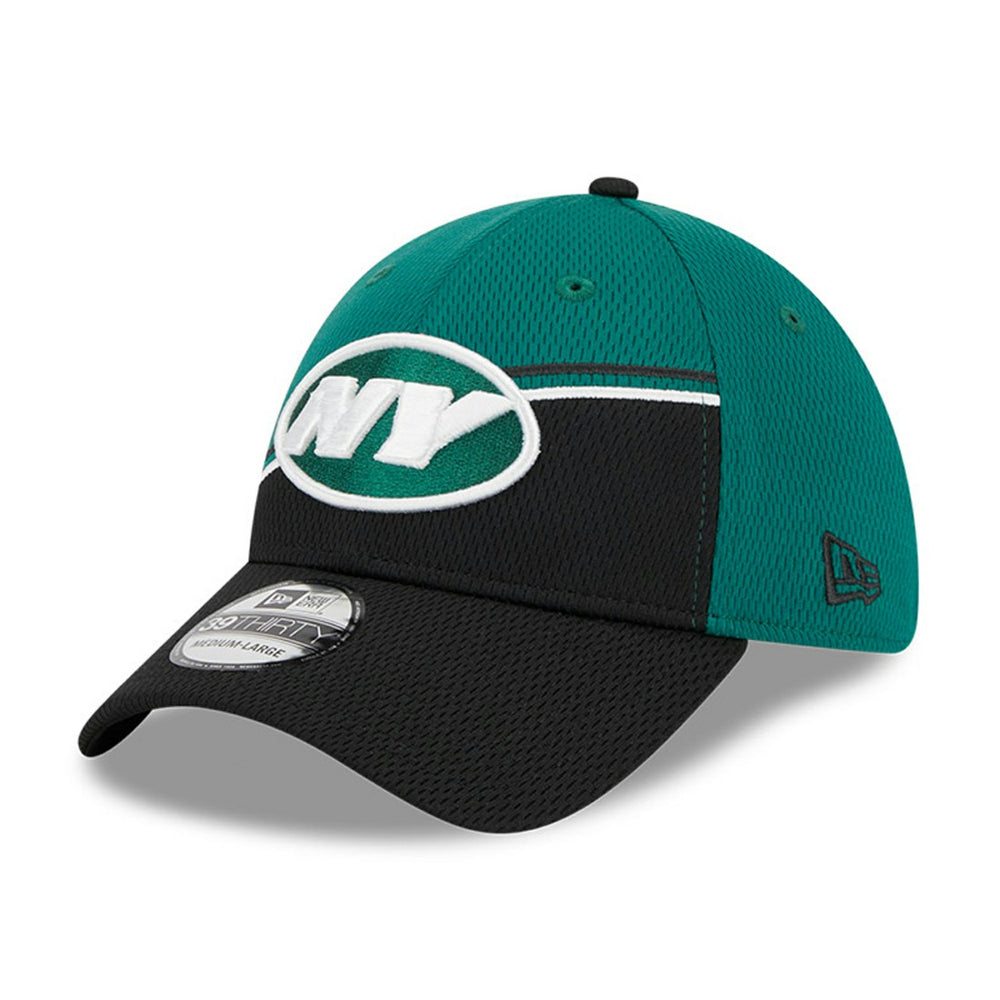 New York Jets New Era 2023 Sideline 39THIRTY Flex Hat - Green/Black Hats