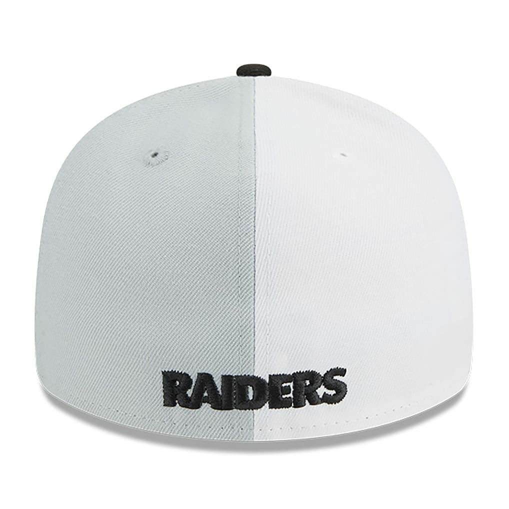 Las Vegas Raiders New Era 2023 Sideline Low Profile 59FIFTY Fitted Hat - Gray/Black Hats
