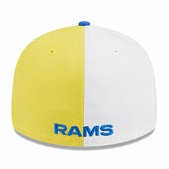 Los Angeles Rams New Era 2023 Sideline Low Profile 59FIFTY Fitted Hat - Yellow/Royal Hats