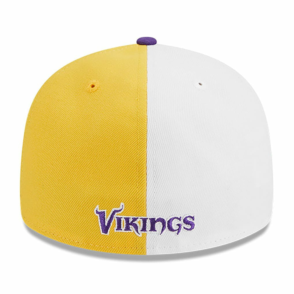 Minnesota Vikings New Era 2023 Sideline Low Profile 59FIFTY Fitted Hat - Gold/Purple Hats