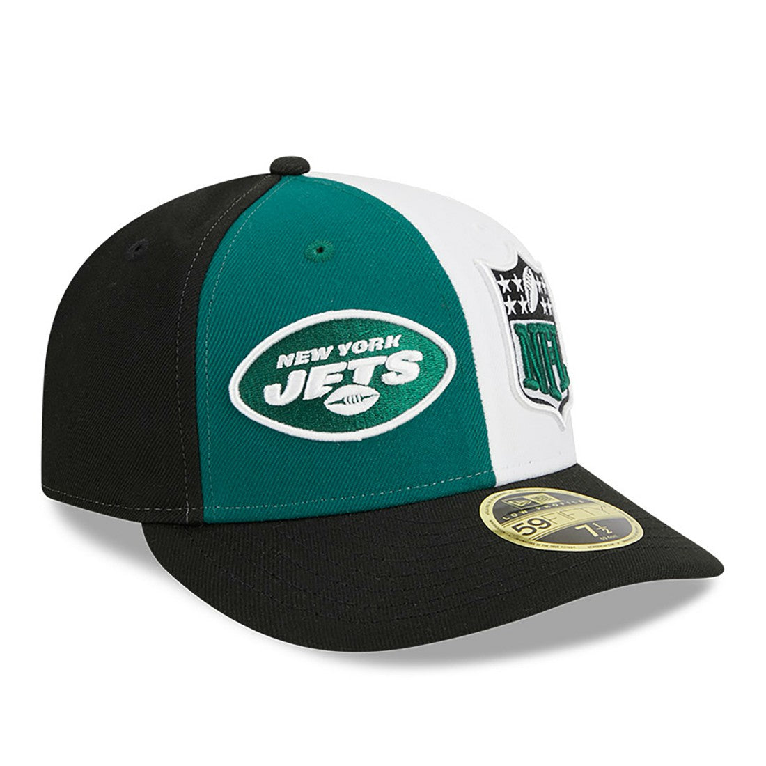 New York Jets New Era 2023 Sideline Low Profile 59FIFTY Fitted Hat - Green/Black Hats