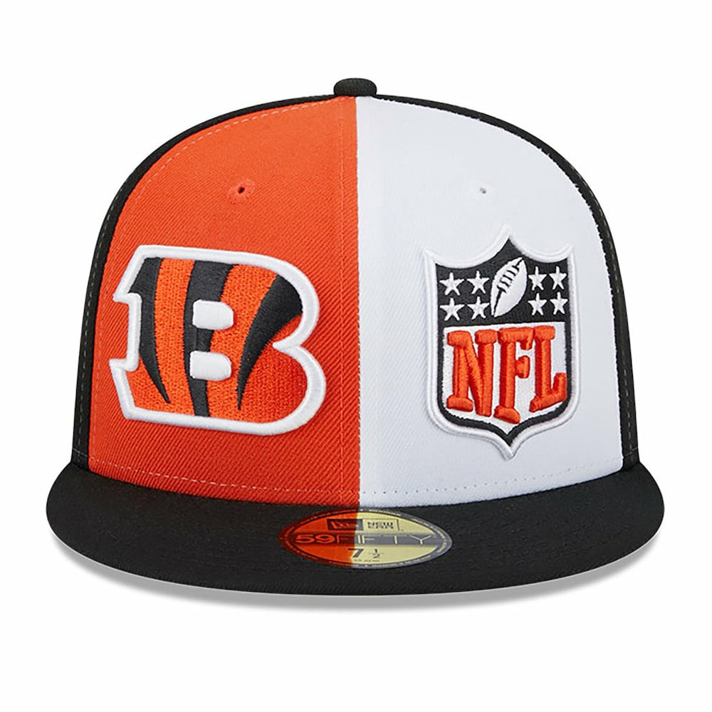 Cincinnati Bengals New Era 2023 Sideline 59FIFTY Fitted Hat - Orange/Black Hats