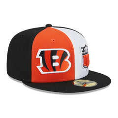 Cincinnati Bengals New Era 2023 Sideline 59FIFTY Fitted Hat - Orange/Black Hats