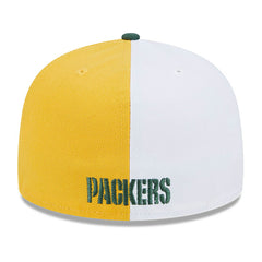 Green Bay Packers New Era 2023 Sideline 59FIFTY Fitted Hat - Gold/Green Hats