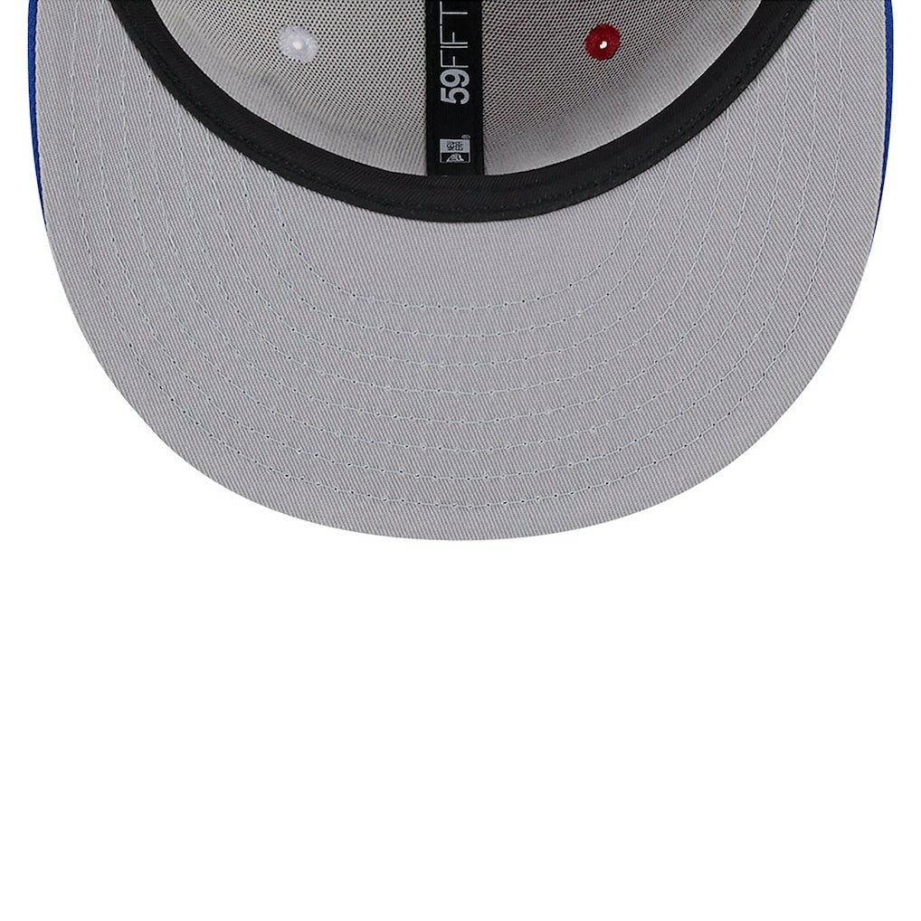 New York Giants New Era 2023 Sideline 59FIFTY Fitted Hat - Red/Royal Hats