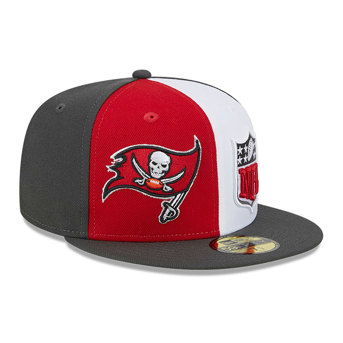 Tampa Bay Buccaneers New Era 2023 Sideline 59FIFTY Fitted Hat - Red/Pewter Hats