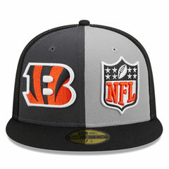 Cincinnati Bengals New Era 2023 Sideline 59FIFTY Fitted Hat - Gray/Black Hats
