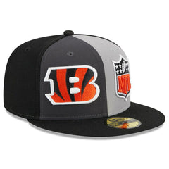 Cincinnati Bengals New Era 2023 Sideline 59FIFTY Fitted Hat - Gray/Black Hats