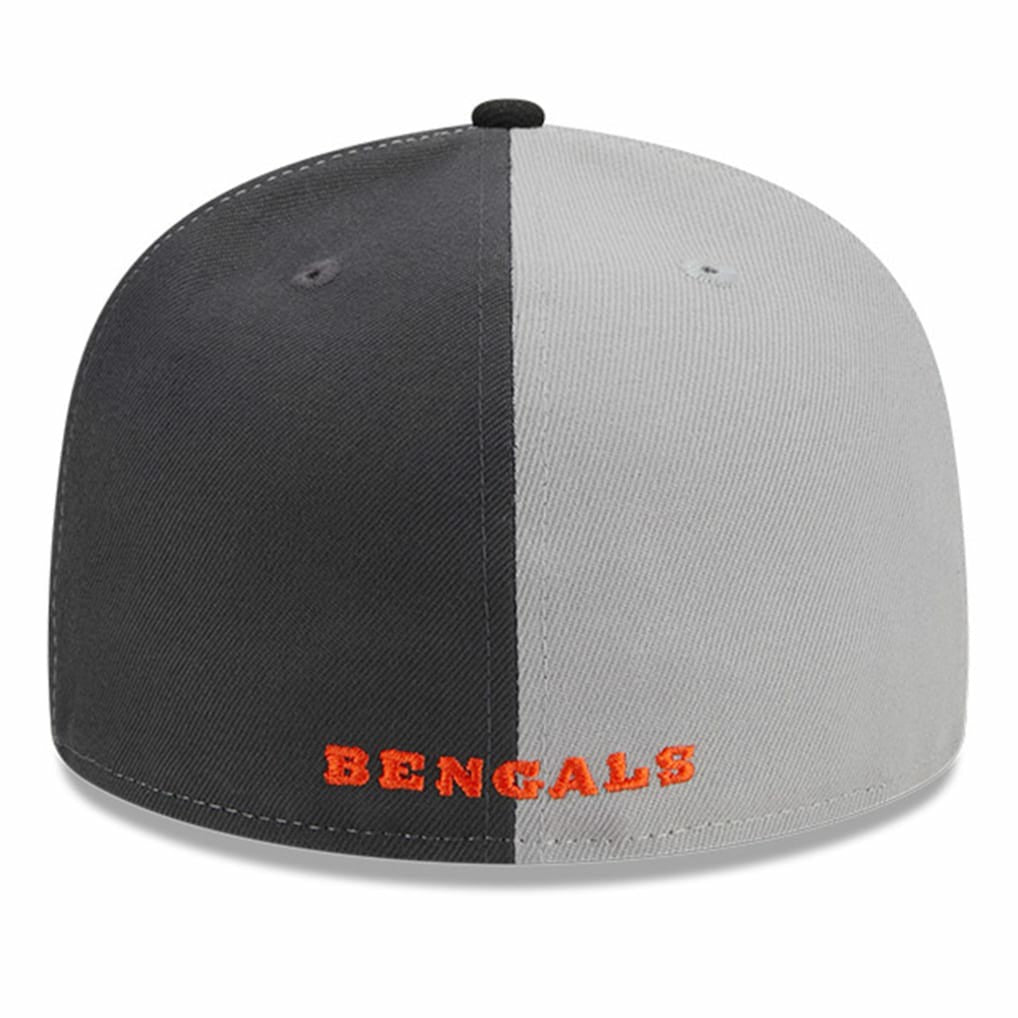 Cincinnati Bengals New Era 2023 Sideline 59FIFTY Fitted Hat - Gray/Black Hats