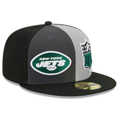 New York Jets New Era 2023 Sideline 59FIFTY Fitted Hat - Gray/Black Hats