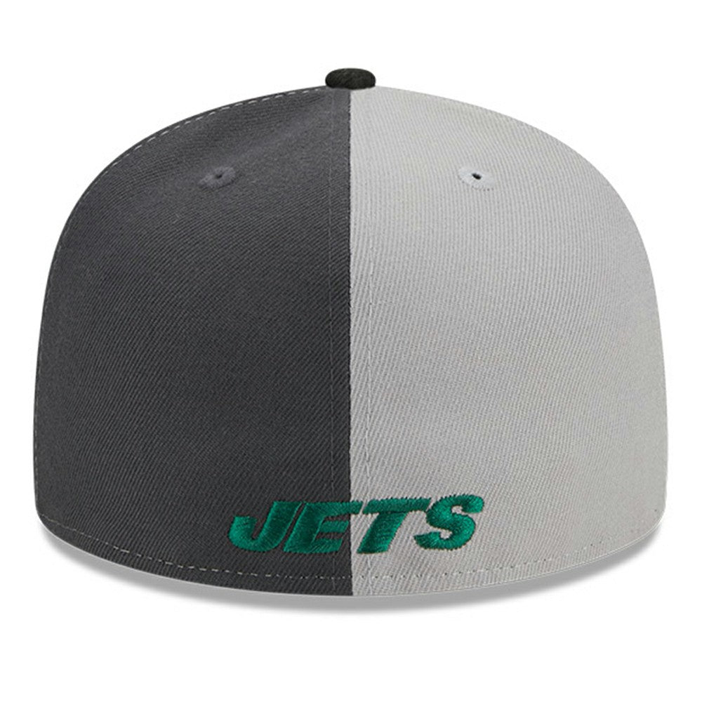 New York Jets New Era 2023 Sideline 59FIFTY Fitted Hat - Gray/Black Hats