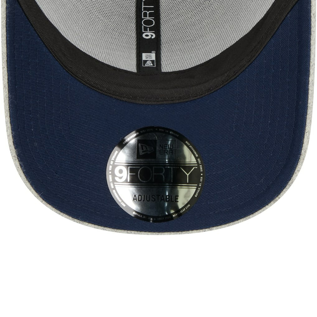 Dallas Cowboys New Era Pop Trucker 9FORTY Adjustable Hat - Heather Gray/Navy Hats
