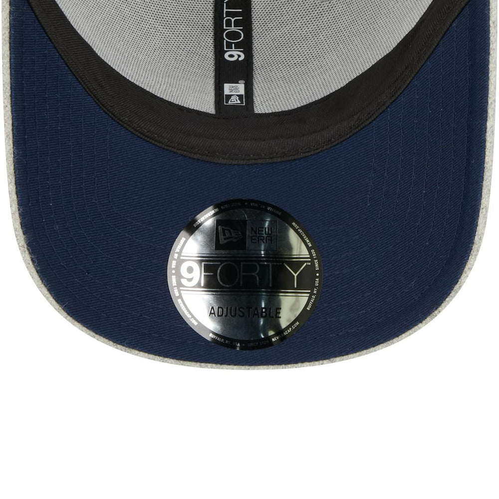 Dallas Cowboys New Era Pop Trucker 9FORTY Adjustable Hat - Heather Gray/Navy Hats