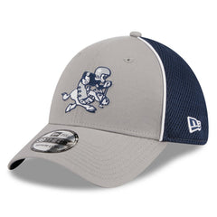 Dallas Cowboys New Era Pipe Retro Joe 39THIRTY Flex Hat - Silver/Navy Hats