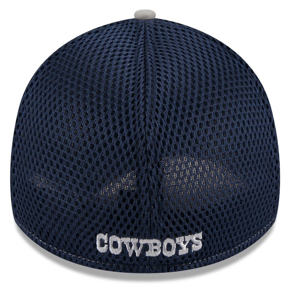 Dallas Cowboys New Era Pipe Retro Joe 39THIRTY Flex Hat - Silver/Navy Hats