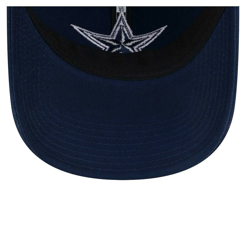 Dallas Cowboys New Era Distinct 9TWENTY Adjustable Hat - Navy Hats