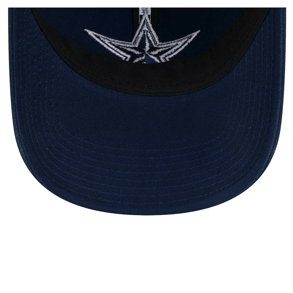 Dallas Cowboys New Era Distinct 9TWENTY Adjustable Hat - Navy Hats