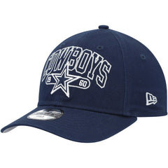 Dallas Cowboys New Era Preschool Outline 9FORTY Adjustable Hat - Navy Hats