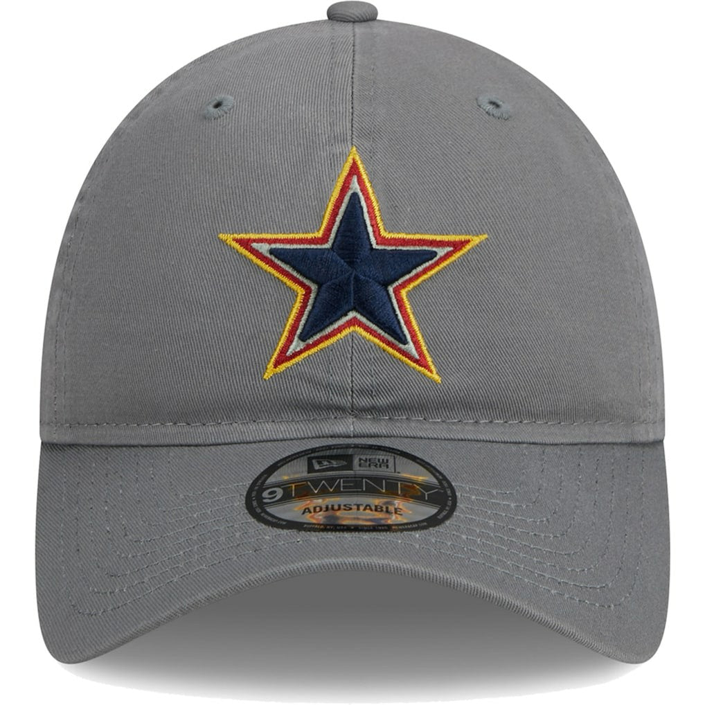 Dallas Cowboys New Era Color Pack 9TWENTY Adjustable Hat - Gray Hats