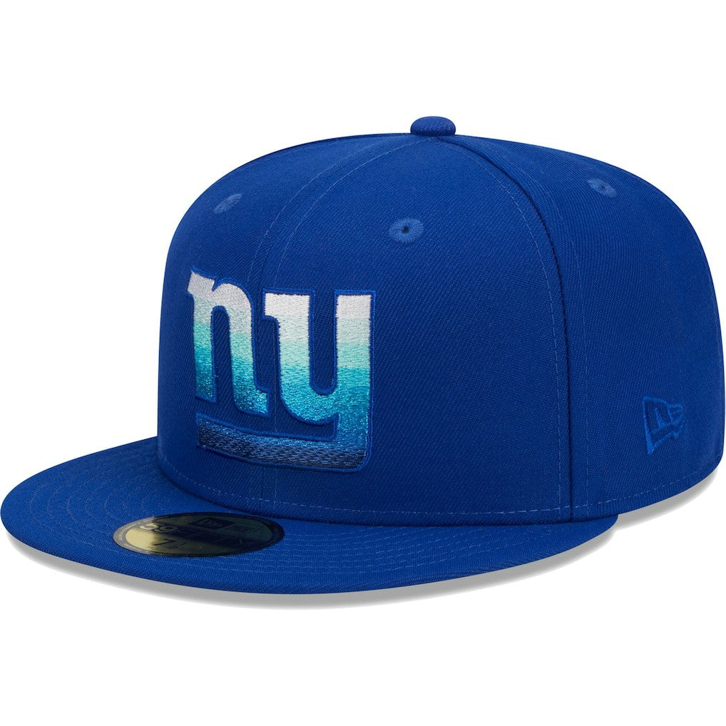 New York Giants New Era Gradient 59FIFTY Fitted Hat - Royal Hats