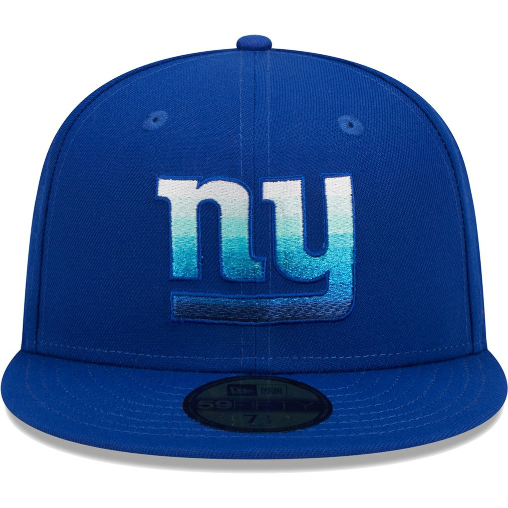New York Giants New Era Gradient 59FIFTY Fitted Hat - Royal Hats