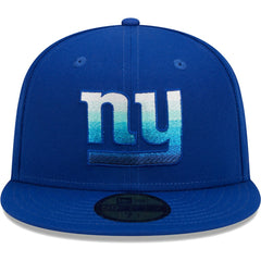 New York Giants New Era Gradient 59FIFTY Fitted Hat - Royal Hats