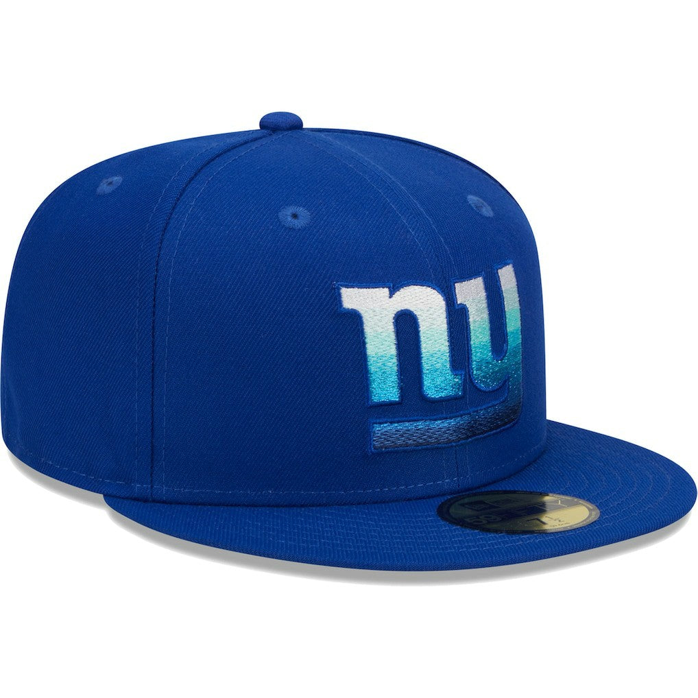 New York Giants New Era Gradient 59FIFTY Fitted Hat - Royal Hats