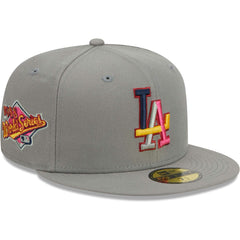 Los Angeles Dodgers New Era Color Pack 59FIFTY Fitted Hat - Gray Hats