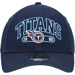 Tennessee Titans New Era Youth Outline 9FORTY Adjustable Hat - Navy Hats