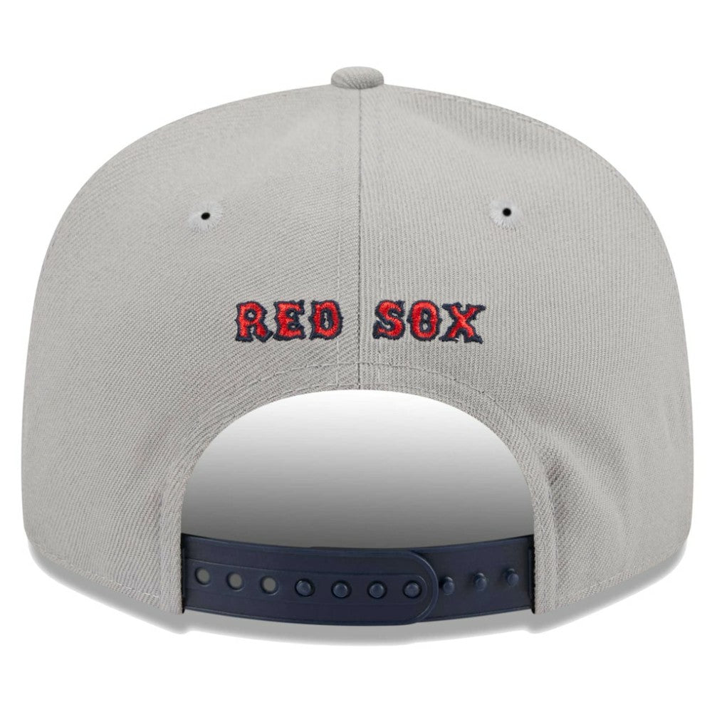 Boston Red Sox New Era Band 9FIFTY Snapback Hat - Gray/Navy Hats