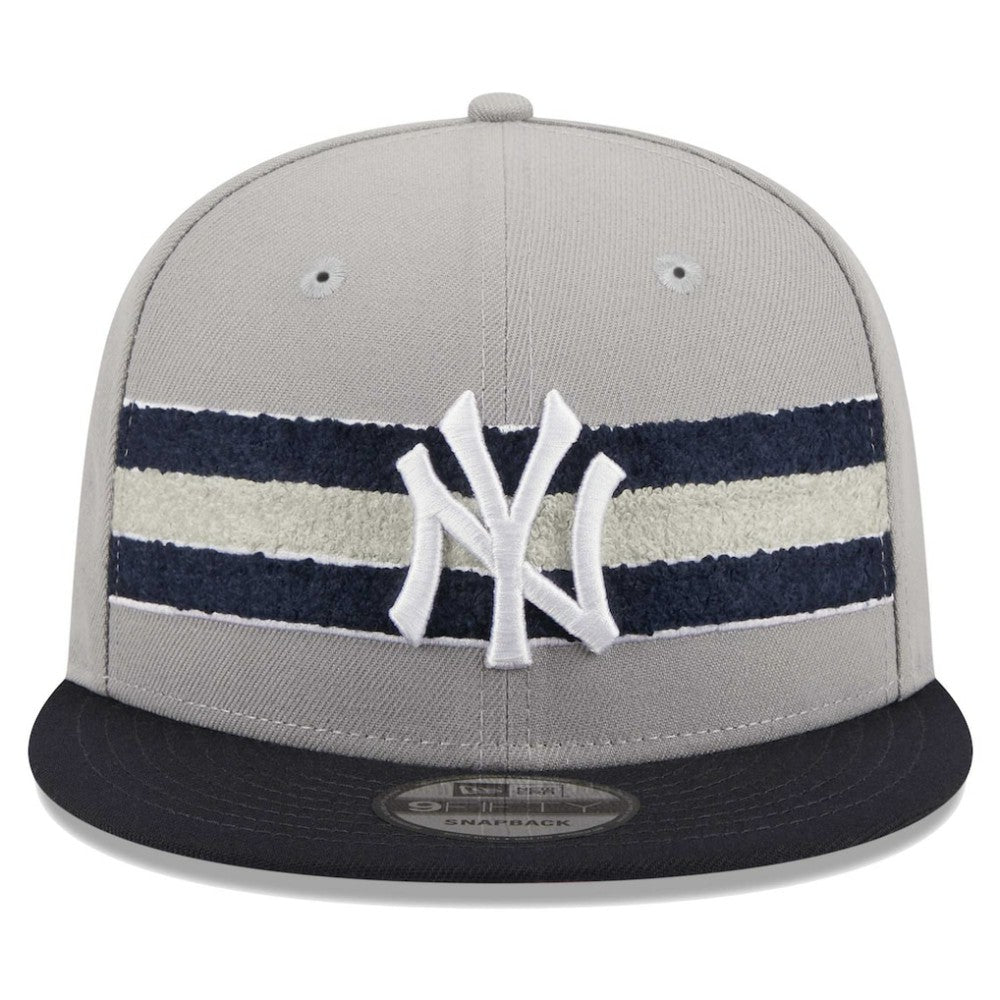 New York Yankees New Era Band 9FIFTY Snapback Hat - Gray/Navy Hats
