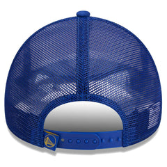 Golden State Warriors Lift Pass Foam Front Trucker 9FORTY Adjustable Hat White - New Era