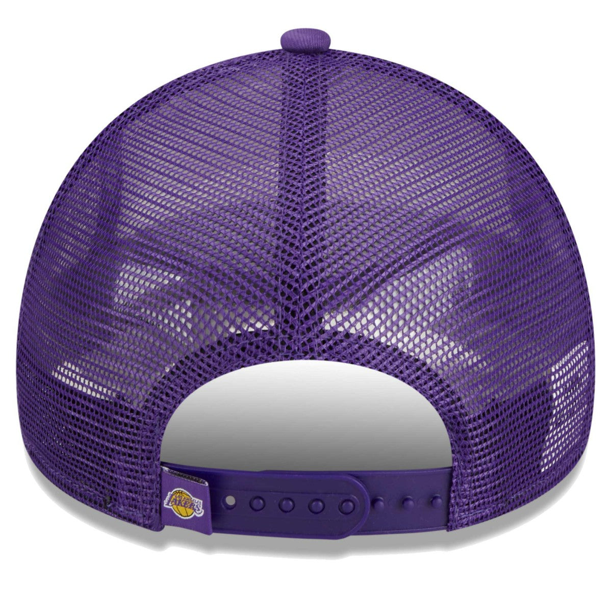 Los Angeles Lakers Lift Pass Foam Front Trucker 9FORTY Adjustable Hat White - New Era