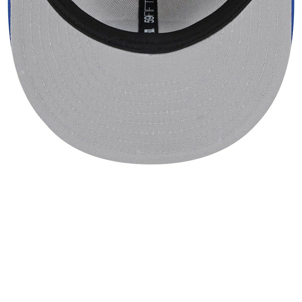 Golden State Warriors Throwback Satin 59FIFTY Fitted Hat White - New Era
