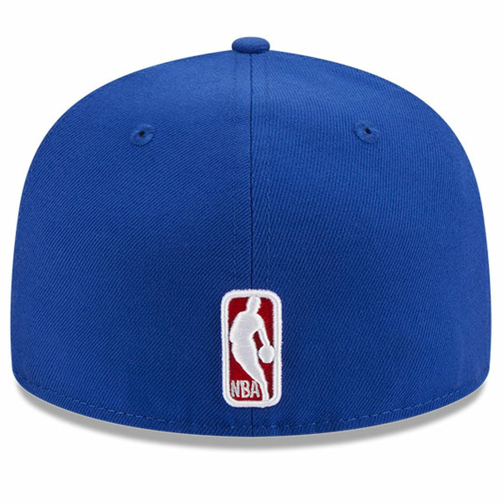 Philadelphia 76ers Chainstitch Logo Pin 59FIFTY Fitted Hat Royal - New Era