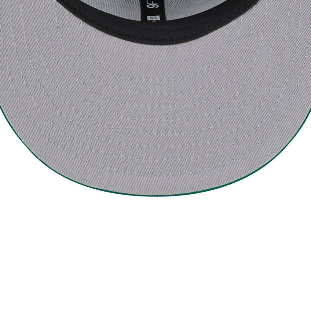 Boston Celtics Chenille Band 9FIFTY Snapback Hat Gray - New Era