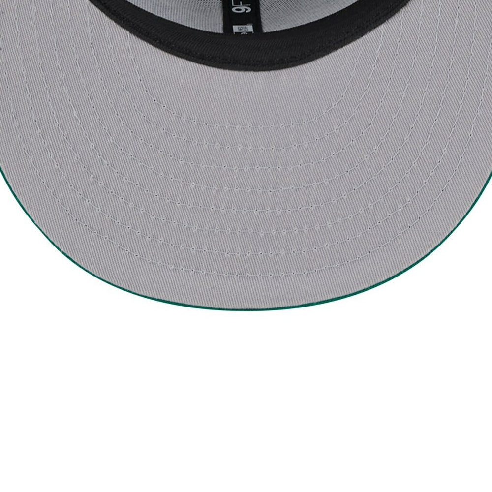 Boston Celtics Chenille Band 9FIFTY Snapback Hat Gray - New Era