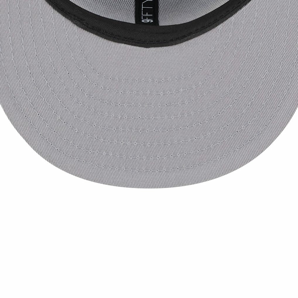 Golden State Warriors Chenille Band 9FIFTY Snapback Hat Gray - New Era