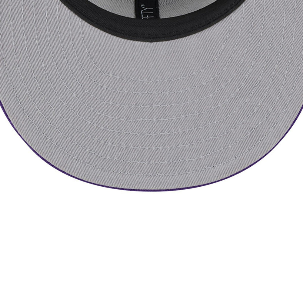 Los Angeles Lakers Chenille Band 9FIFTY Snapback Hat Gray - New Era