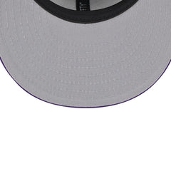 Los Angeles Lakers Chenille Band 9FIFTY Snapback Hat Gray - New Era