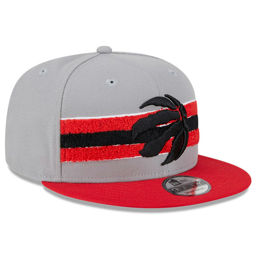 Toronto Raptors Chenille Band 9FIFTY Snapback Hat Gray - New Era