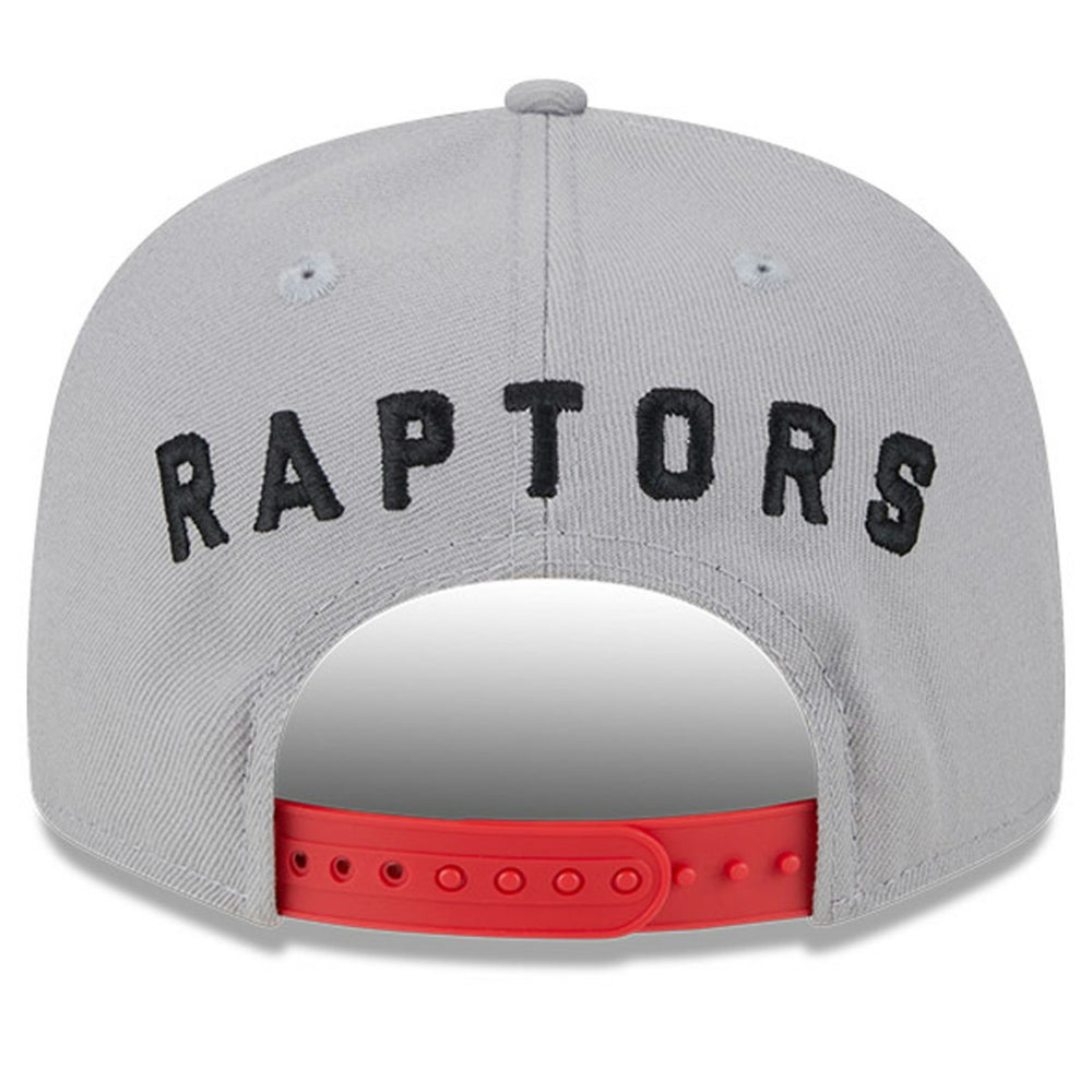 Toronto Raptors Chenille Band 9FIFTY Snapback Hat Gray - New Era