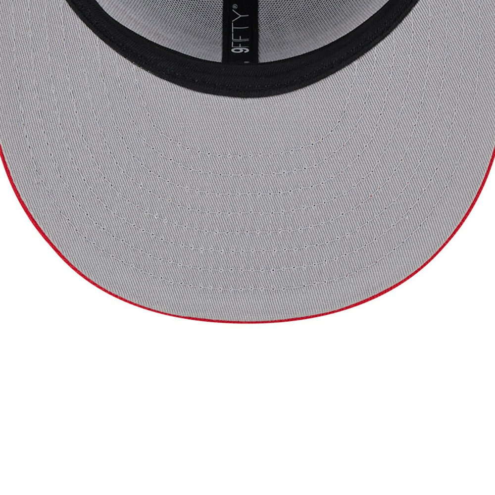 Toronto Raptors Chenille Band 9FIFTY Snapback Hat Gray - New Era