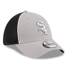 Chicago White Sox New Era Pipe 39THIRTY Flex Hat - Gray Hats