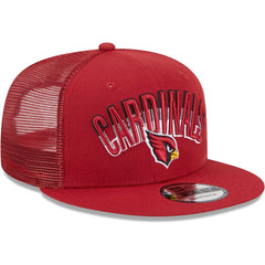 Arizona Cardinals New Era Grade Trucker 9FIFTY Snapback Hat - Cardinal Hats
