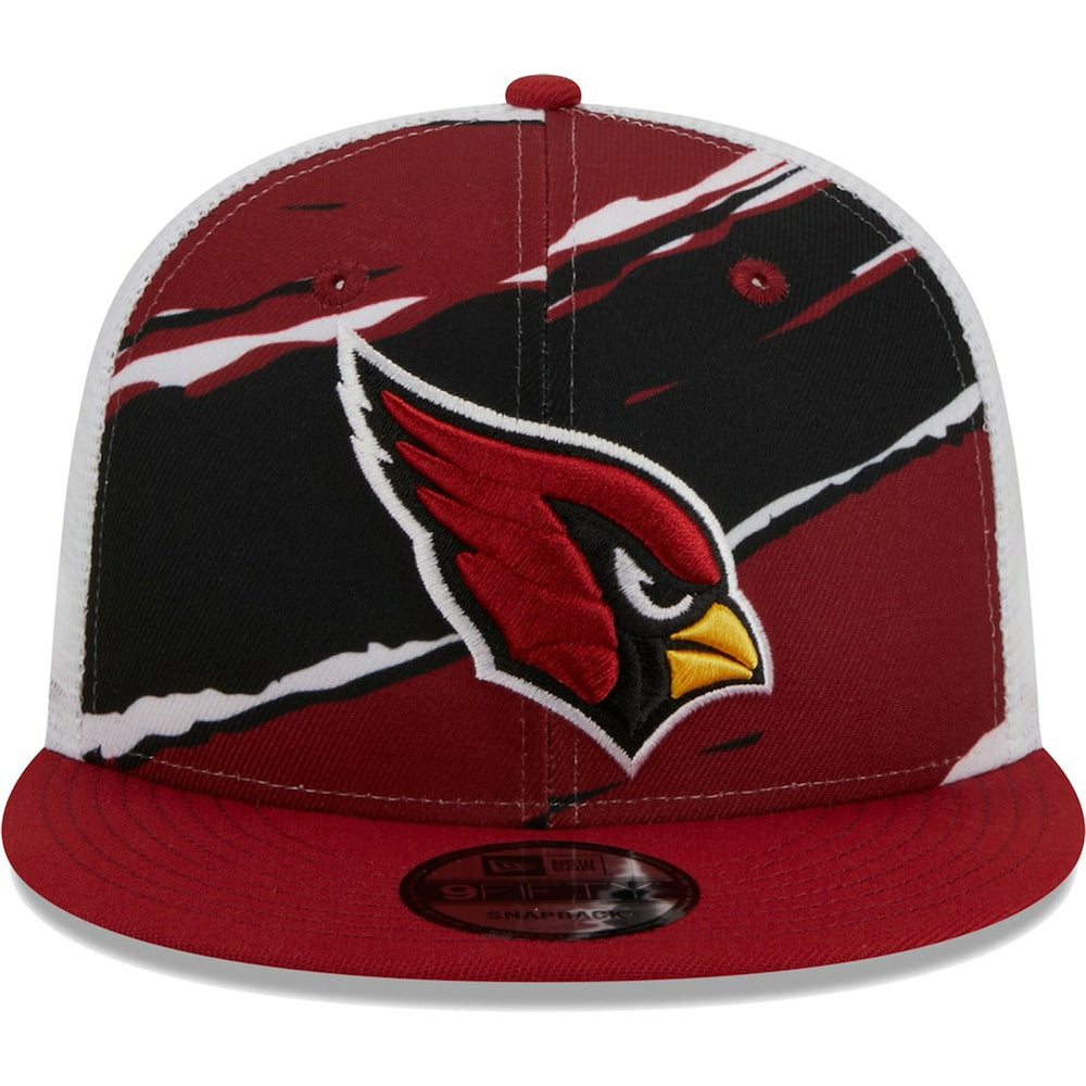Arizona Cardinals New Era Tear Trucker 9FIFTY Snapback Hat - Cardinal Hats