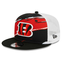 Cincinnati Bengals New Era Tear Trucker 9FIFTY Snapback Hat - Black Hats